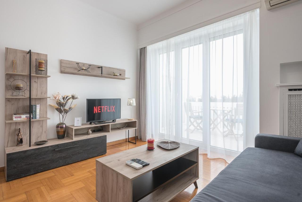 Ferienwohnung The "Park View" Athen Exterior foto