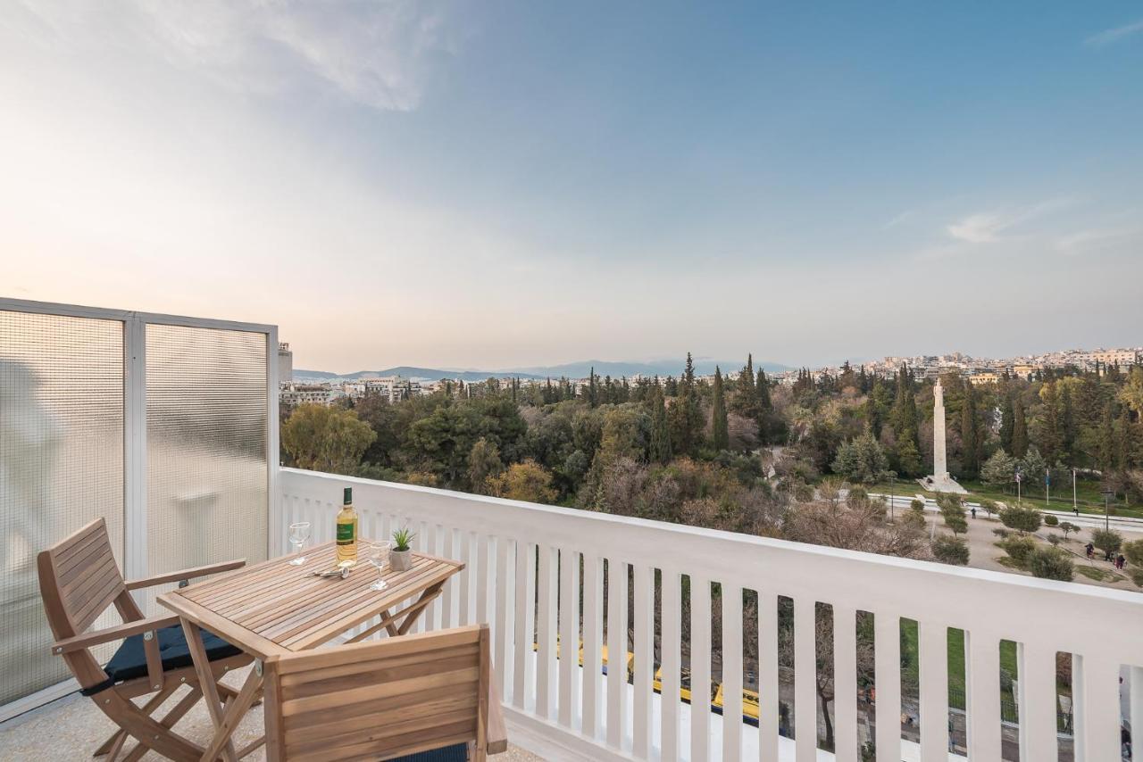 Ferienwohnung The "Park View" Athen Exterior foto