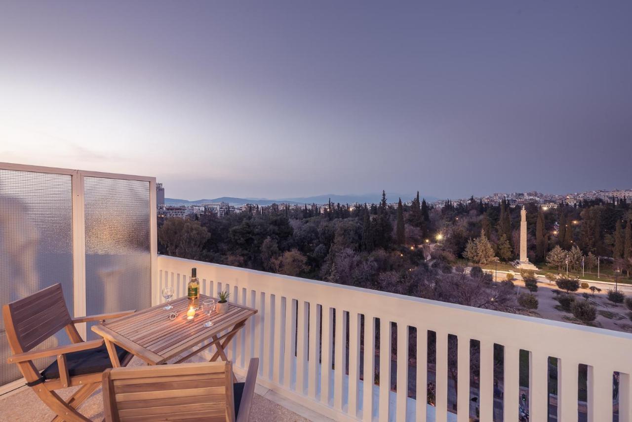 Ferienwohnung The "Park View" Athen Exterior foto